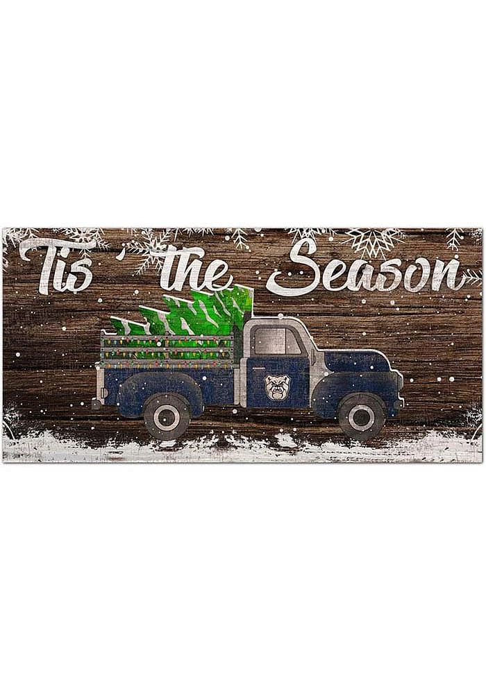 Butler Bulldogs Tis the Season 6x12 Sign - Green