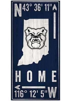 Butler Bulldogs Coordinate Sign - Green