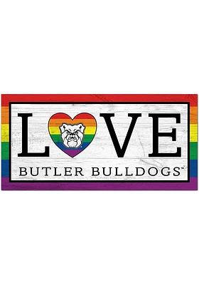 Butler Bulldogs LGBTQ Love Sign - Green