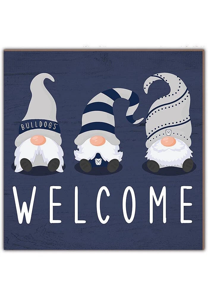 Butler Bulldogs Welcome Gnomes Sign - Green