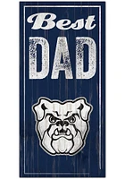 Butler Bulldogs Best Dad Sign - Green