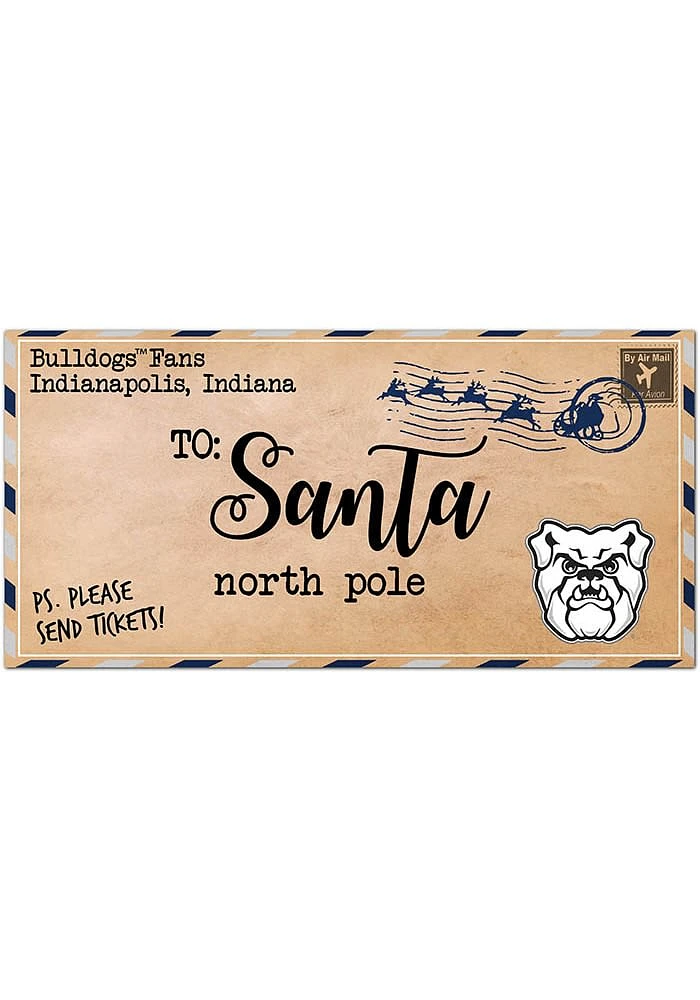Butler Bulldogs To Santa Decor