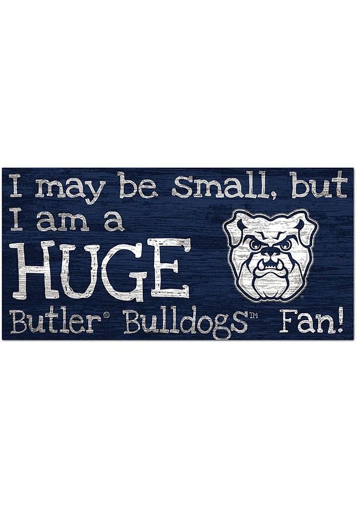 Butler Bulldogs Huge Fan Sign - Green
