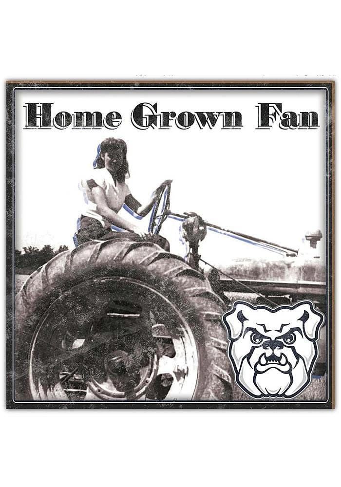 Butler Bulldogs Aluminum Can Sign - Green