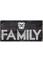 Butler Bulldogs Family 6x12 Sign - Green
