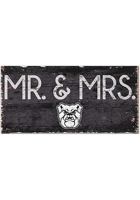 Butler Bulldogs Mr and Mrs Sign - Green