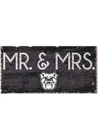 Butler Bulldogs Mr and Mrs Sign - Green