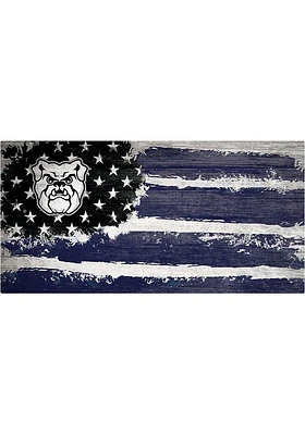 Butler Bulldogs Flag 6x12 Sign - Green