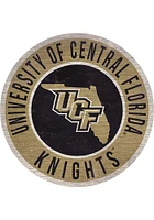 UCF Knights 12 in Circle State Sign - Black