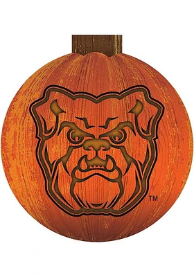 Butler Bulldogs Halloween Pumpkin Sign - Green
