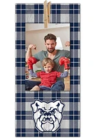 Butler Bulldogs Plaid Clothespin Sign - Green