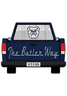 Butler Bulldogs Truck Back Cutout Sign - Green