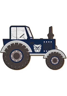 Butler Bulldogs Tractor Cutout Sign - Green