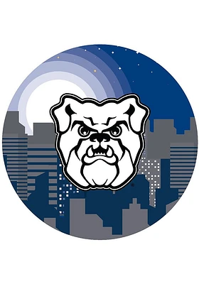 Butler Bulldogs Landscape Circle Sign - Green