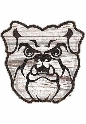 Butler Bulldogs Team Logo 8 Inch Cutout Sign - Green