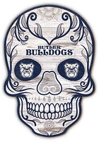 Butler Bulldogs 12 Inch Sugar Skull Sign - Green