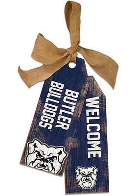 Butler Bulldogs Team Tags Sign - Green