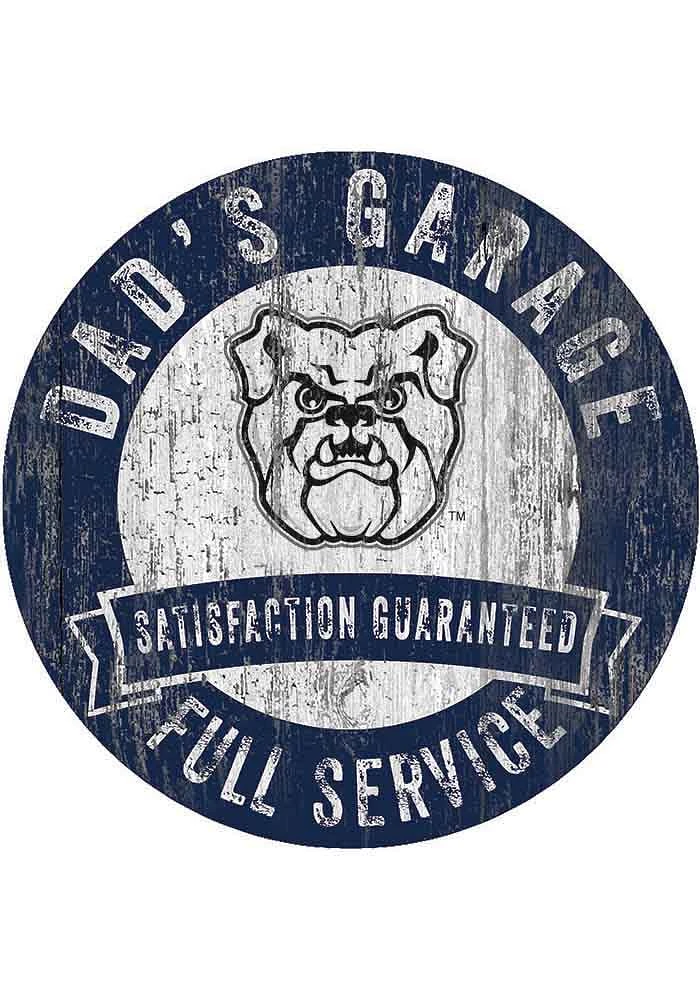 Butler Bulldogs Dads Garage Sign - Green