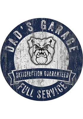 Butler Bulldogs Dads Garage Sign - Green