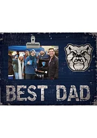 Butler Bulldogs Best Dad Clip Picture Frame - Green