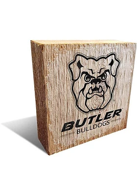 Butler Bulldogs Logo Block Sign - Green