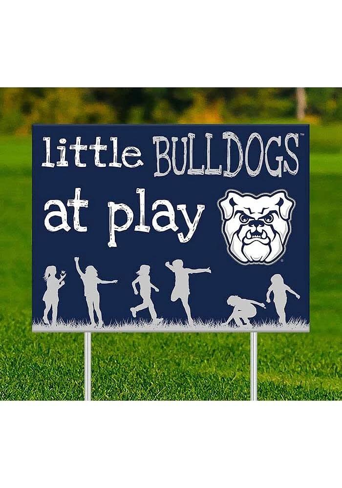 Butler Bulldogs Little Fans at Play Yard Sign - Green