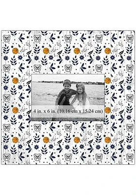 Butler Bulldogs Floral Pattern Picture Frame - Green