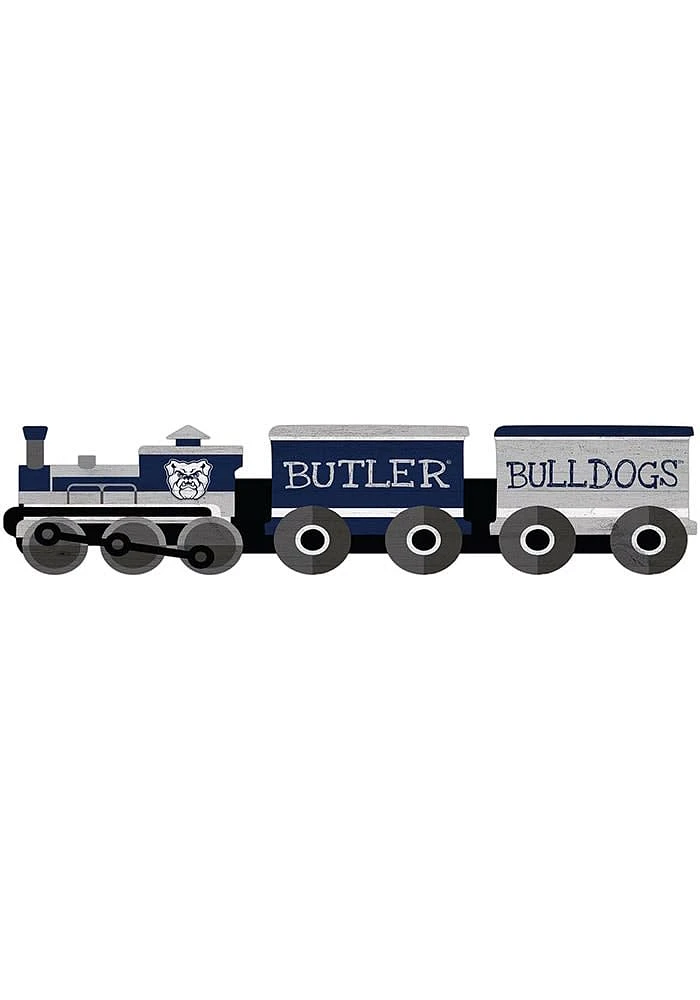Butler Bulldogs Train Cutout Sign - Green