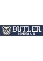 Butler Bulldogs 6x24 Sign - Green