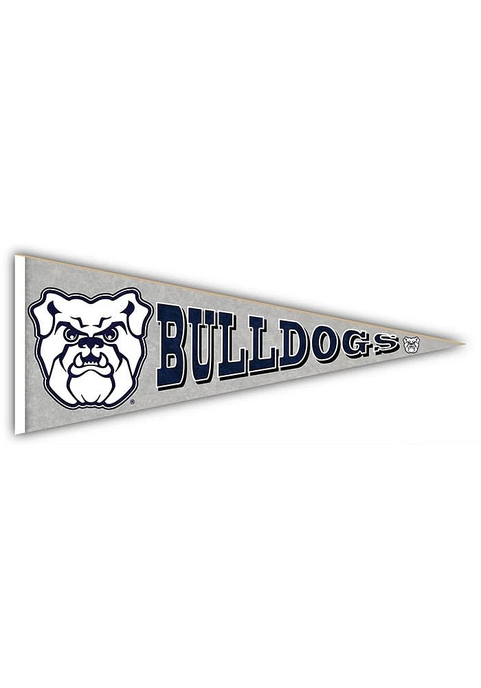 Butler Bulldogs Wood Pennant Sign - Green
