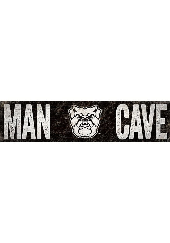 Butler Bulldogs Man Cave 6x24 Sign - Green