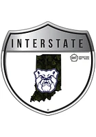 Butler Bulldogs 24in OHT Camo Interstate Sign - Green