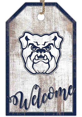 Butler Bulldogs Welcome Team Tag Sign - Green