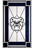 Butler Bulldogs Stained Glass Sign - Green