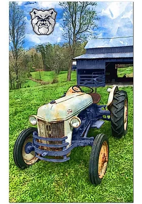 Butler Bulldogs Farmscape Sign - Green