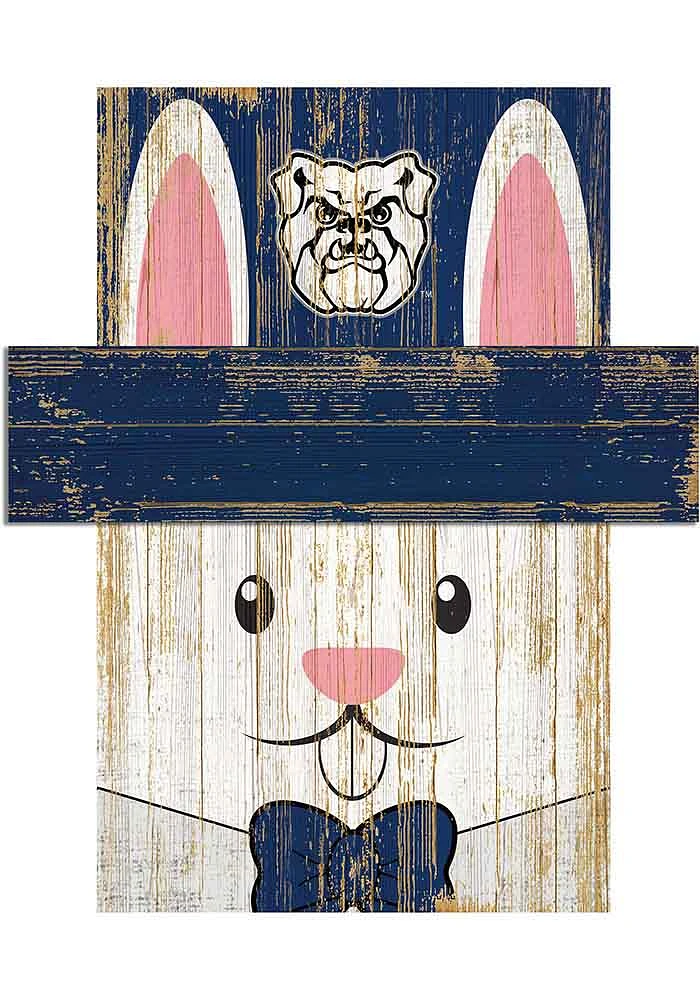 Butler Bulldogs Easter Bunny Head Sign - Green