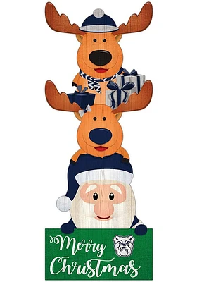 Butler Bulldogs 31 Inch Santa Stack Leaner Sign - Green