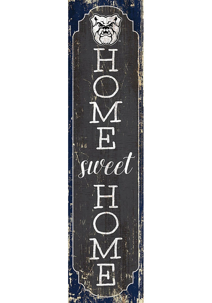 Butler Bulldogs 48 Inch Home Sweet Home Leaner Sign - Green