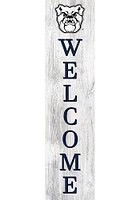 Butler Bulldogs 48 Inch Welcome Leaner Sign - Green
