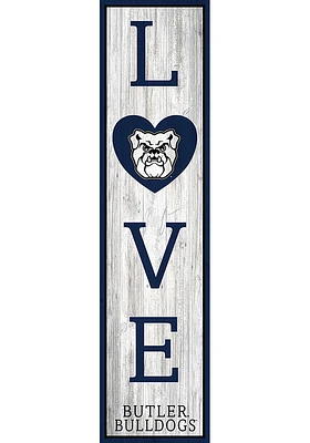 Butler Bulldogs 48 Inch Love Leaner Sign - Green