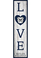 Butler Bulldogs 48 Inch Love Leaner Sign - Green