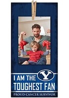 BYU Cougars The Toughest Fan Sign - Navy Blue