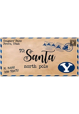 BYU Cougars To Santa Decor