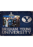 BYU Cougars Team Clip Picture Frame - Navy Blue