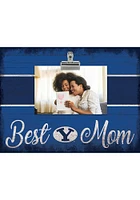 BYU Cougars Best Mom Clip Picture Frame - Navy Blue
