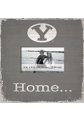 BYU Cougars Home Picture Picture Frame - Navy Blue