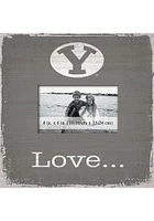 BYU Cougars Love Picture Picture Frame - Navy Blue
