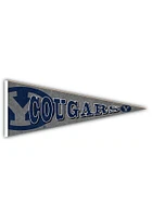 BYU Cougars Wood Pennant Sign - Navy Blue