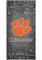 Clemson Tigers Chalk Playbook Sign - Orange