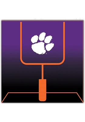 Clemson Tigers Goal Gradient Sign - Orange